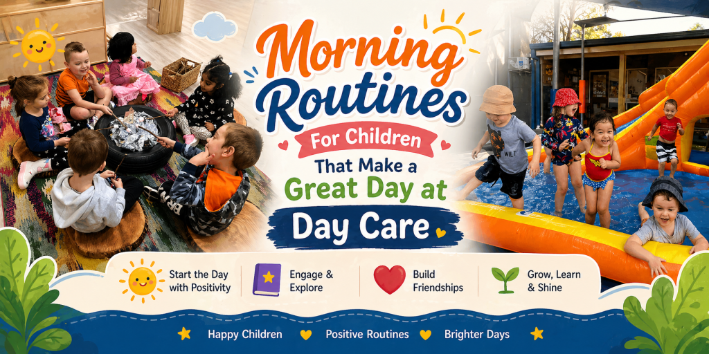 Morning Routines For Children That Make a Great Day at Day Care