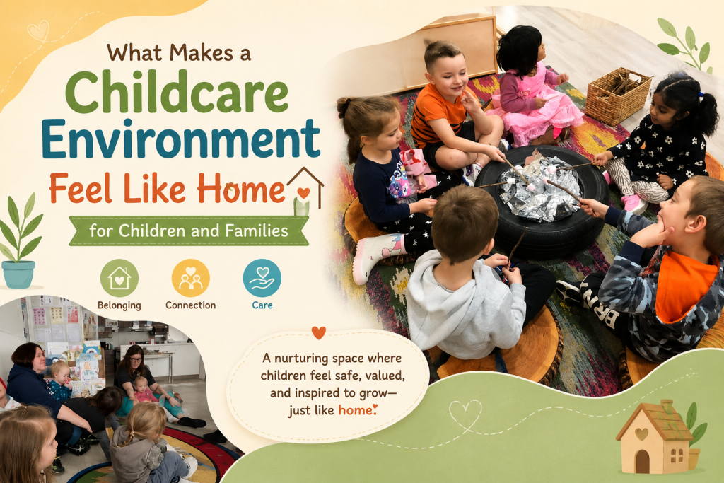 What Makes a Childcare Environment Feel Like Home for Children and Families