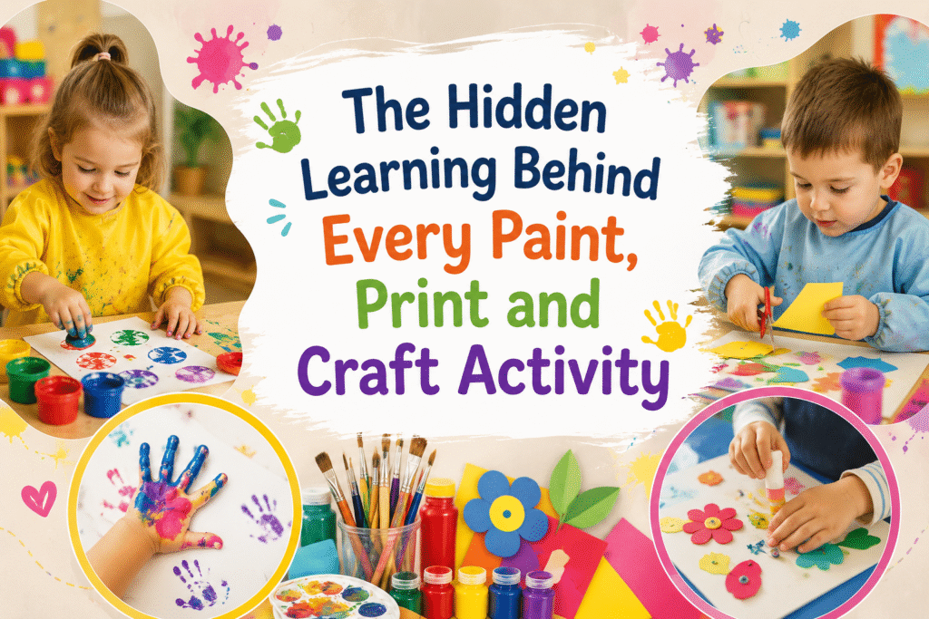 The Hidden Learning Behind Every Paint, Print and Craft Activity
